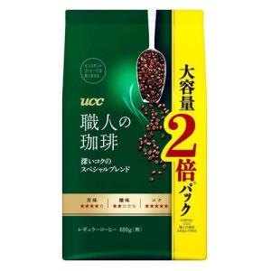 UCC 職人の珈琲 深いコクのスペシャルブレンド 粉 ( 480g )/ 職人の珈琲 ( コーヒー豆 挽いた粉 深煎り深煎り )｜soukaidrink