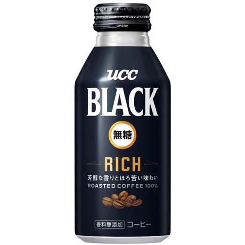 UCC BLACK無糖 RICH缶 ( 375g×24本入 )/ UCC