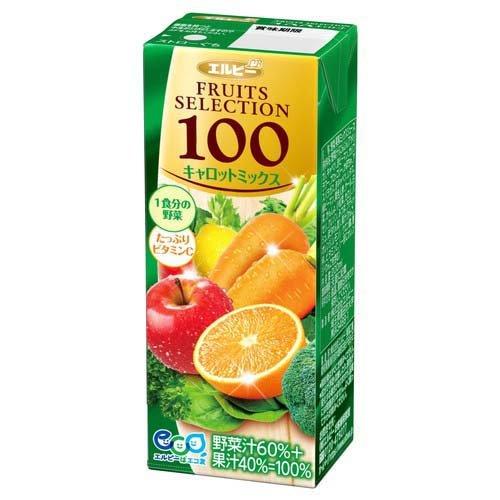 (訳あり)FRUITS SELECTION キャロットミックス100 ( 200ml*24本入 )/...