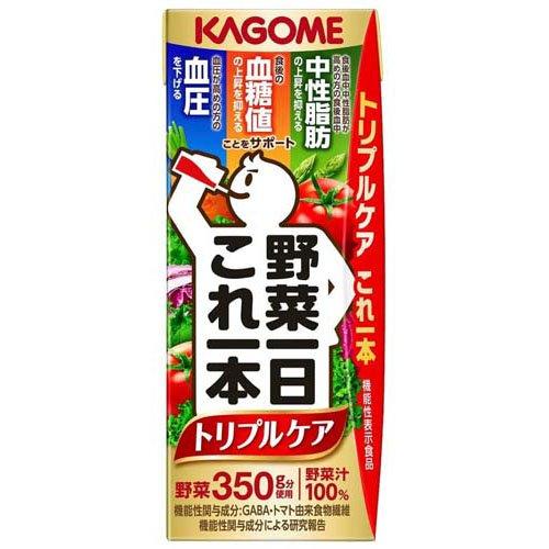 野菜一日これ一本 トリプルケア ( 200ml*24本入 )/ 野菜一日これ一本 紙 ( 一日分の野...
