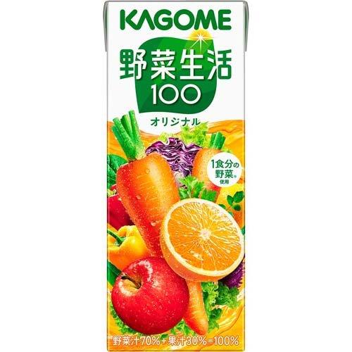 野菜生活100 オリジナル ( 200ml*24本入 )/ 野菜生活 ( オレンジ にんじん ニンジ...
