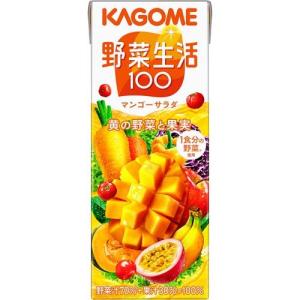 野菜生活100 マンゴーサラダ ( 200ml*24本入 )/ 野菜生活 ( マンゴー ジュース ビタミン )｜soukaidrink