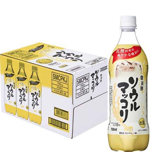 ソウルマッコリ ペットボトル ( 750ml×15本 )