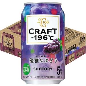 サントリー クラフト チューハイ CRAFT -196度 ひきたつぶどう / CRAFT -196℃