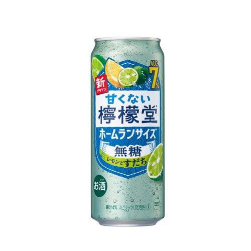 甘くない檸檬堂 無糖 レモンとすだち 缶 ( 500ml×24本 )/ 檸檬堂
