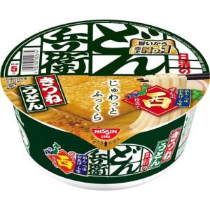 日清のどん兵衛 きつねうどん 西 ( 95g×12食入 )/ 日清のどん兵衛 ( インスタント和風カップ麺 西日本限定品 日清食品 )