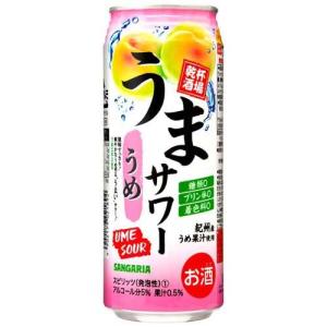 サンガリア うまサワー うめ ( 500ml*24本入 )/ うまサワー