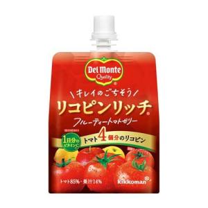 デルモンテ リコピンリッチ フルーティートマトゼリー ( 160g*6個入 )/ デルモンテ｜soukaidrink