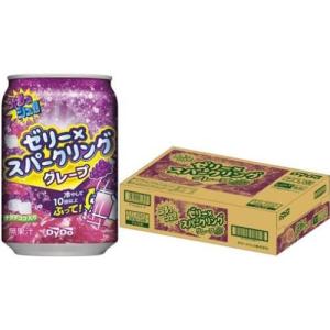 ぷるっシュ！！ゼリー*スパークリング グレープ ( 280g*24本入 )/ ダイドー｜soukaidrink