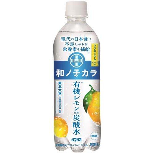 和ノチカラ レモン使用炭酸水 ( 500ml*24本入 )