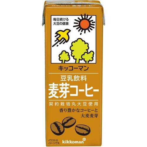 キッコーマン 豆乳飲料 麦芽コーヒー ( 200ml*18本入 )/ キッコーマン ( たんぱく質 ...