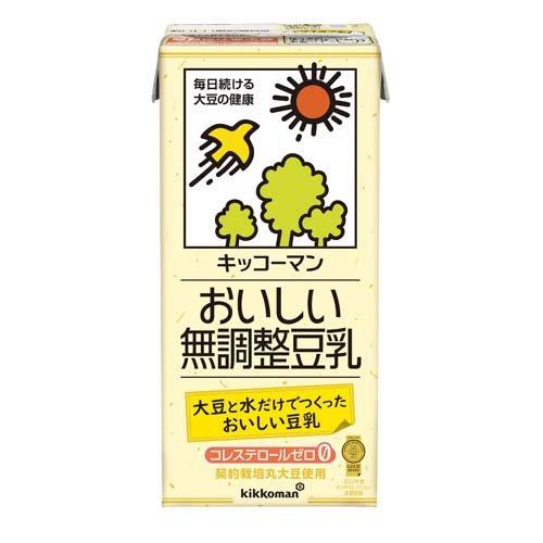 キッコーマン おいしい無調整豆乳 ( 1L*6本入 )/ キッコーマン ( たんぱく質 )
