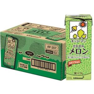 キッコーマン 豆乳飲料 メロン ( 200ml*18本入 )/ キッコーマン