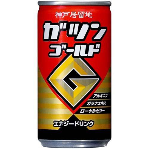 神戸居留地 ガツンゴールド エナジードリンク  ローヤルゼリー ガラナエキス ( 185ml*30本...
