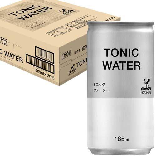 神戸居留地 トニックウォーター 缶 強炭酸 割り材 ( 185ml*30本入 )/ 神戸居留地