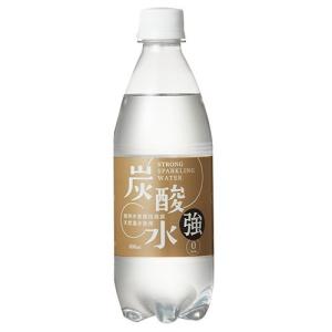 国産 天然水仕込みの強炭酸水 ナチュラルストロング ( 500ml*24本 )/ 友桝飲料