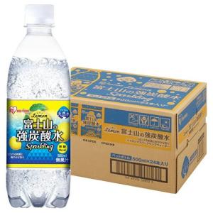 アイリス 富士山の強炭酸水 レモン ( 500ml*24本入 )