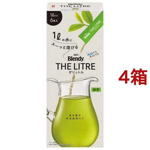 AGF ブレンディ ザリットル 緑茶 スティック お茶 ( 6本入*4箱セット )/ ブレンディ(B...