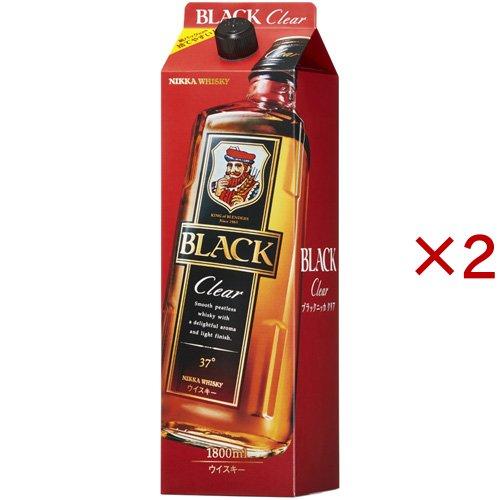 ブラックニッカクリア 紙パック ( 1800ml×2セット )/ ブラックニッカ ( アサヒビール/...
