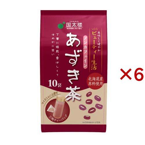 国太楼 あずき茶 三角ティーバッグ ( 10袋入×6セット )/ 国太楼