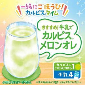 カルピス ごほうびメロン ( 470ml×3セ...の詳細画像2