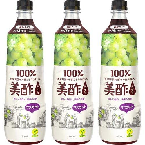 美酢(ミチョ) マスカット ( 900ml*3本セット )/ 美酢(ミチョ)