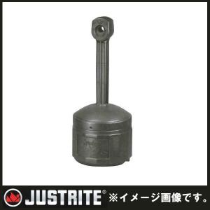 シースファイア(屋外用) グレー スタンド式灰皿 J26800 約15L JUSTRITE