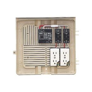 未来工業 屋外電力用仮設ボックス(漏電しゃ断器...の詳細画像1