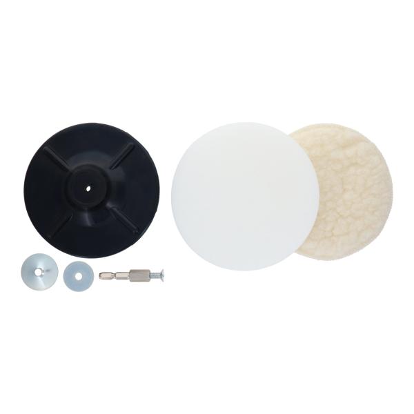 六角軸マジック付ポリッシャー3点セット MG6S-F 日本製 H&amp;H