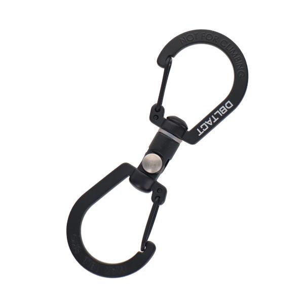 DBLTACT S型ユニバーサルカラビナ 80mm ブラック DT-KSU-80B 三共コーポレーシ...