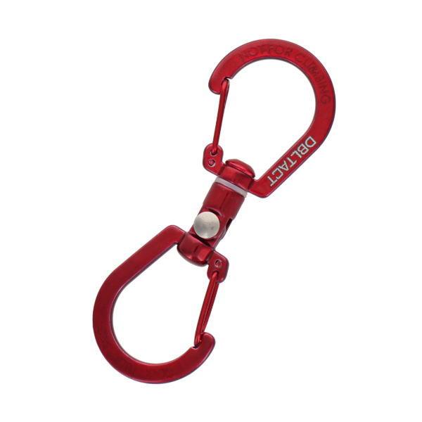 DBLTACT S型ユニバーサルカラビナ 80mm レッド DT-KSU-80R 三共コーポレーショ...