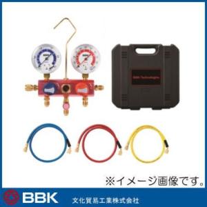 デジタルマニホールドキット(ECOバルブホースセット) DM-60SE 文化貿易
