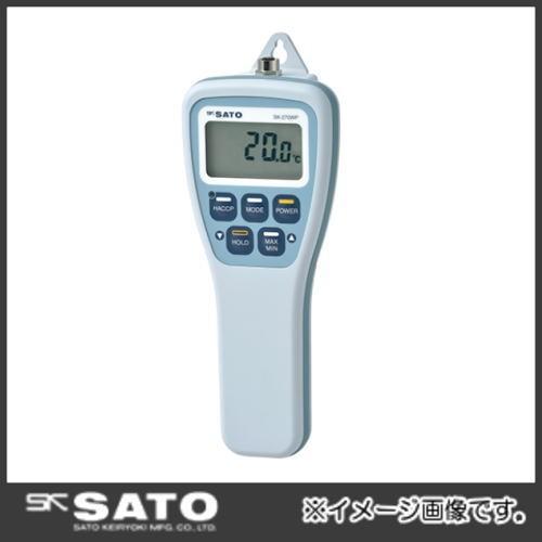 防水型デジタル温度計(指示計のみ) SK-270WP 8078-01 SATO 佐藤計量器