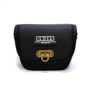 KNICKS（ニックス） ヌメ革小物ポーチ(ブラック) KBS-100BOX KNICKS
