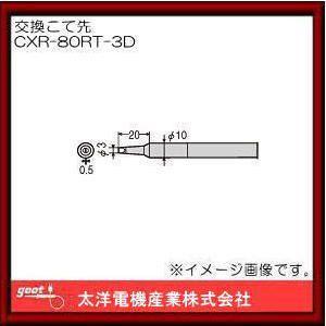 はんだこて用交換用こて先 CXR-80RT-3D グット｜soukoukan