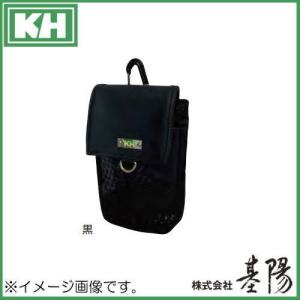 KH ギャザーフランケン スマホケース 黒 FKCBSC02K 基陽 腰袋