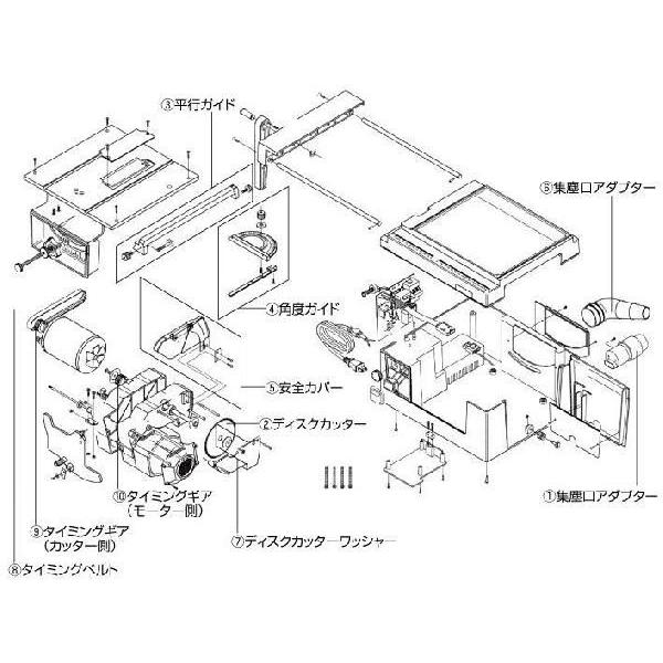 K-210(卓上丸鋸盤)用集塵口アダプター K-100-32 HOZAN ホーザン