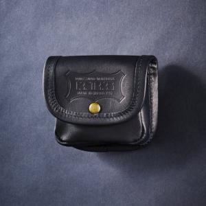 ニックス　小物入れ　ポーチ　Knicks KNICKS ニックス KNS-100BOX 公認カスタム 【こげ茶】 ヌメ革