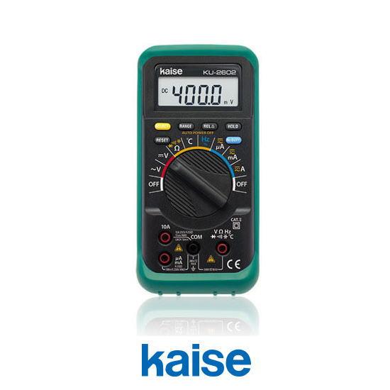 温度測定も可能 デジタルテスター KU-2602 カイセ KU2602 KAISE