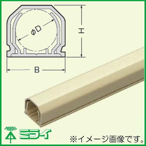 直送品 未来工業 ジャンボモール Φ16以下用 ミルキーホワイト 10本 ML-16M MIRAI