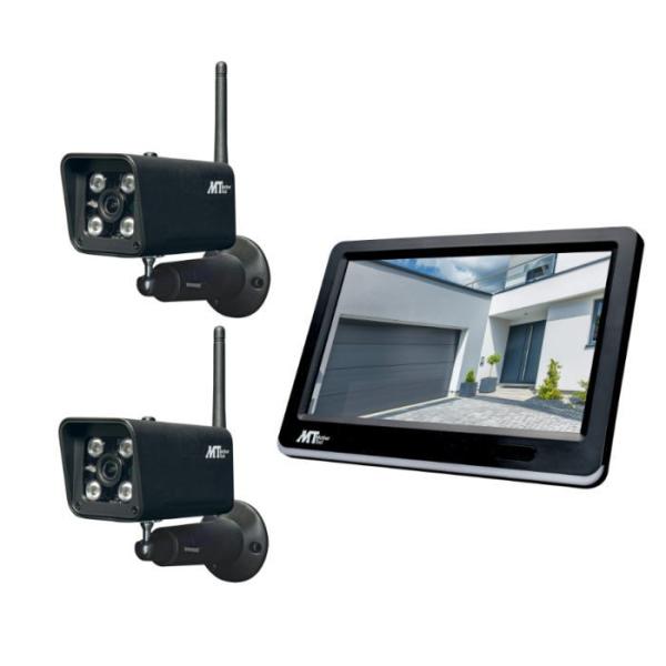 MT-WCM400 ワイヤレスカメラモニターセット カメラ2台 MTW-INC400IR マザーツー...