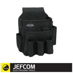 DENSAN（デンサン） スムーズハイポーチ NDS-861-KKK 腰袋 ジェフコム