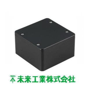 未来工業 露出用丸型ボックス(ブランクタイプ) ブラック PVM-0K 1ヶ