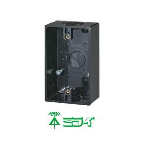 未来工業 露出スイッチボックス 1ヶ用 グレー PVR-BKY 1ヶ MIRAI 未来工業 露出スイッチボックス 1ヶ用 グレー PVR-BKY 1ヶ MIRAI
