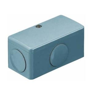 未来工業 高耐候性露出用丸型ボックス ブランクタイプ コネクタ