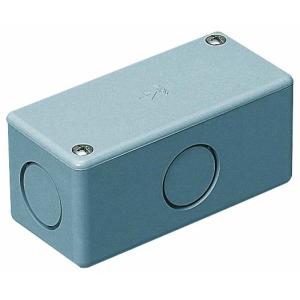 未来工業 露出スイッチボックス カブセ蓋付 ケーブルブッシング