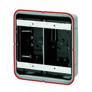 未来工業 遮音スイッチボックス 2ヶ用 深さ36mm 1ヶ SBW-CS MIRAI : 創