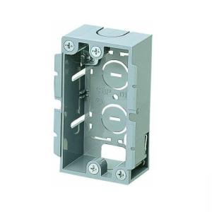 未来工業 浅形パネルボックス あと付けはさみボックス 1ヶ用 SBP-S 20