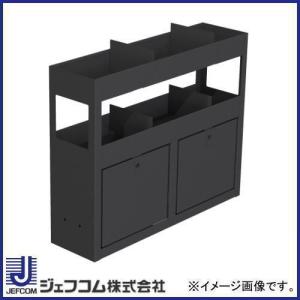 直送品 バンキャビネット(サイド棚) SCT-S10ジェフコム デンサン SCTS10 代引不可｜soukoukan