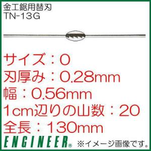 エンジニア 金工鋸用替刃(144枚) TN-13G ENGINEER｜soukoukan